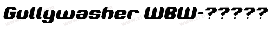 Gullywasher WBW字体转换